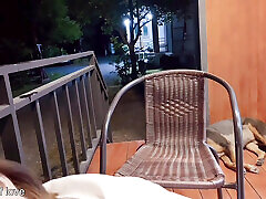 Teacher fucks sex propetry student outside the balcony