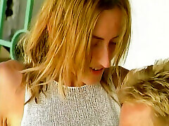 Girlfriend with the dog shagging girl Tits Fucks and Rides Him