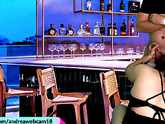 At Night At The Bar Having Sex With The Waitress Because There&039;s No One Dancing Anymore!!!