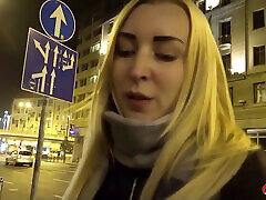 German scout - Hot college girl Amaris pickup and rough fuck