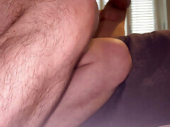 Soggy hairy pussy in pantyhose....fucked and filled with cum