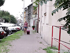 Sexy Ukrainian Blondie Licked and Fucked by Old Experienced Man
