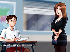 Sneaky Link with My French Teacher Summertime Saga Gameplay