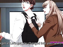 wet shower fuck-ryota scopa kanade sotto la doccia mentre momoka si tocca guardando! hentai