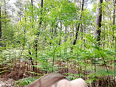 Double blow jobs in the woods