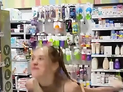 Braless Adventure: Daringly Exposed in Public