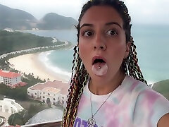 Katty West - Why Are You Jerking Off To Me On A Ferris Wheel??? - Public Jerk Off And Cum Swallowing
