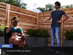 belle-mère sexy donne un teen pushy fucking à son beau-fils pervers - porno animé hentai 3d-problème de milf