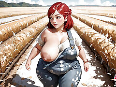 Chubby Redhead is a Farm Raised Cum Dump