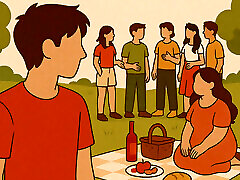 New Picnic Boy and Girl Adventure with Friends !!