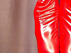 foot fetish - latex socks - teasing