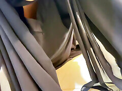 Arab Sexy Muslim Maid Stuck Under Bed When She was cleaning boss&039;s room! then she want anal fuck & open her pussy & big ass