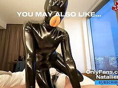 Creamy PussyFuck in anal pistol Catsuit - your Stepsister Natallien