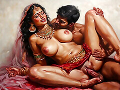 Desi housewife cheats with her office boss