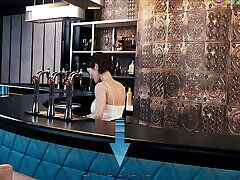 Cybernetic flash xxx 6 by 1thousand - Workplace Sex, Hot Bartender Rides It Well 3