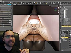 Building the Leticia Scene Lighting Work and Render Settings Details