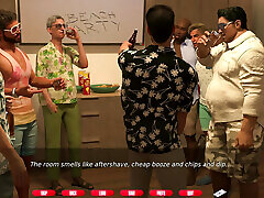 Naughty Neighbours - V0.59 - Ms. Fogge&039;s breasts were exposed and she kissed Phil - Highlight