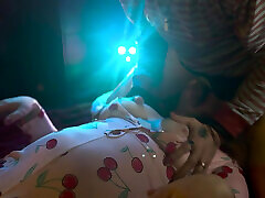 PLAYING DOCTOR WITH STEP DADDY ENDS IN A SECRET CREAMPIE