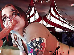 DEEP AND PASSIONATE THROAT BLOWJOB FROM A REDHEAD COSPLAYER