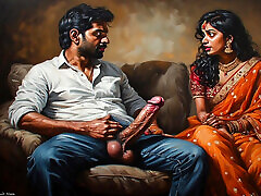 Virgin indian girl first one chid hardest mature threesome with her big dick husband