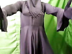 Indian Bhabhi dancing and masturbating in the bedroom and talking dirty