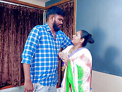 Indian milf figure kamwali bai seduce her house owner
