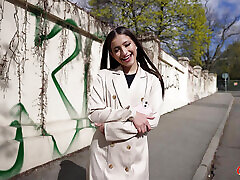 German Scout - Petite pussy serve Girl Sofia Smith Talk to Casting Fuck at Holiday Trip in Berlin