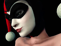 Harley Quinn Pantyhose Footjob