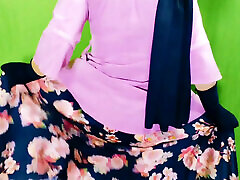 Indian Arpita Bhabhi talking dirty masturbating and dancing