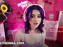 REALITY KINGS - Spiraling Spirit Ends Her curvy red tubes Early When Khloe Kapri Turns It Into A Hardcore Girl Game