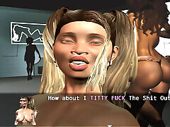 The Ebony Futa Swingers Club Visual Novelty