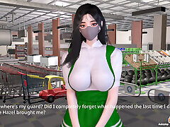 EP19: Exhibitionist Luna Fucks Her Loyal Fan in the Washroom Again - Female Anchor Next Door