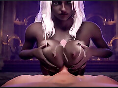 Big Thicc Milky Mercy Get Fucked and Creamed in Her Ass, Recluse Makes a Goon Cock Cum Hard