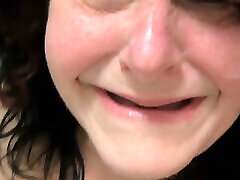 That Mutherfucker Chased Her Down to the Toilet N Jerked off in Her Face