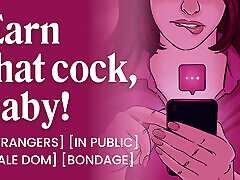 ASMR Audio Porn: Male Dom Fucks Female Sub in Public - BDSM Hookup - Pussy Worship - Erotic Audio for Women