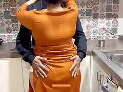 Desi Wife Salwar Kameez Romance - Hot Lip Lock, Boobs Pressed, Loud Moans, Navel Play
