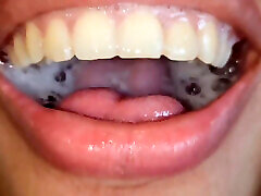Deep Throat Upside Down Until Cum in Throat