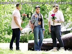 Three is My Lucky Number! Diana Lawrence, Denis Marti & George Uhl for SinfulXXX