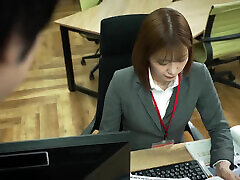 Beautiful Slutty Female Boss Loves Have Sex with Her Young Colleague. Part.2