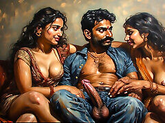 Desi lovers swapping girlfriend hot foursome group sex