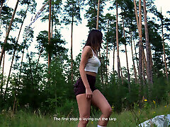 VLOG 1: Camping & Cumming in the forest