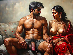 Keerthana Indian girl first time virgin girl banged threesome