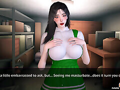 Ep12: Fuck Lana in Different Angles in the Locker Room - Female Anchor Next Door