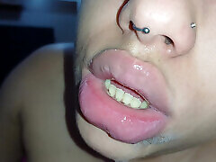 SLUT&039;S catrina cap viadoes EXTREME POV MAKING COCK SPURT CUM