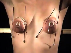 Lesbian BDSM Chained and arab fisting sexx Tortured MILF Slave