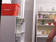 This Romanian Slut Is Very Horny and Masturbates in the Bathroom