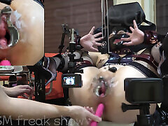 Kinky Slavedoll R Vol.008 Pussy vacuum...Anal dildo squirting...Juice accumulating in the cup. Full video at fapHouse