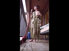 Sweeping the Balcony