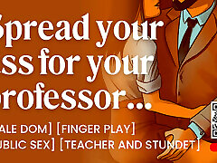 ASMR Audio Porn: Dominant Male streaming jav sex Fucks His Student in The Class - Erotic Audio for Women