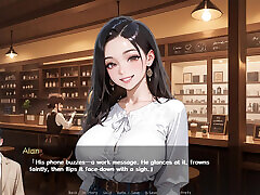 Anime Babe Masturbates Thinking About Big Cock- Ntr&039;ed by My Friend Gameplay 2 an Ai Porn Game
